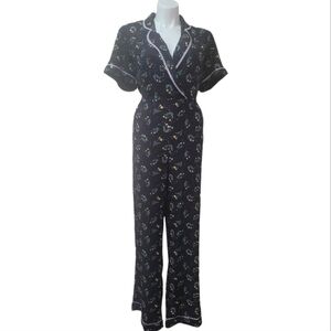 Suzanne Betro Women's Sz 3X Tall Floral Jumpsuit Pant Romper One Piece